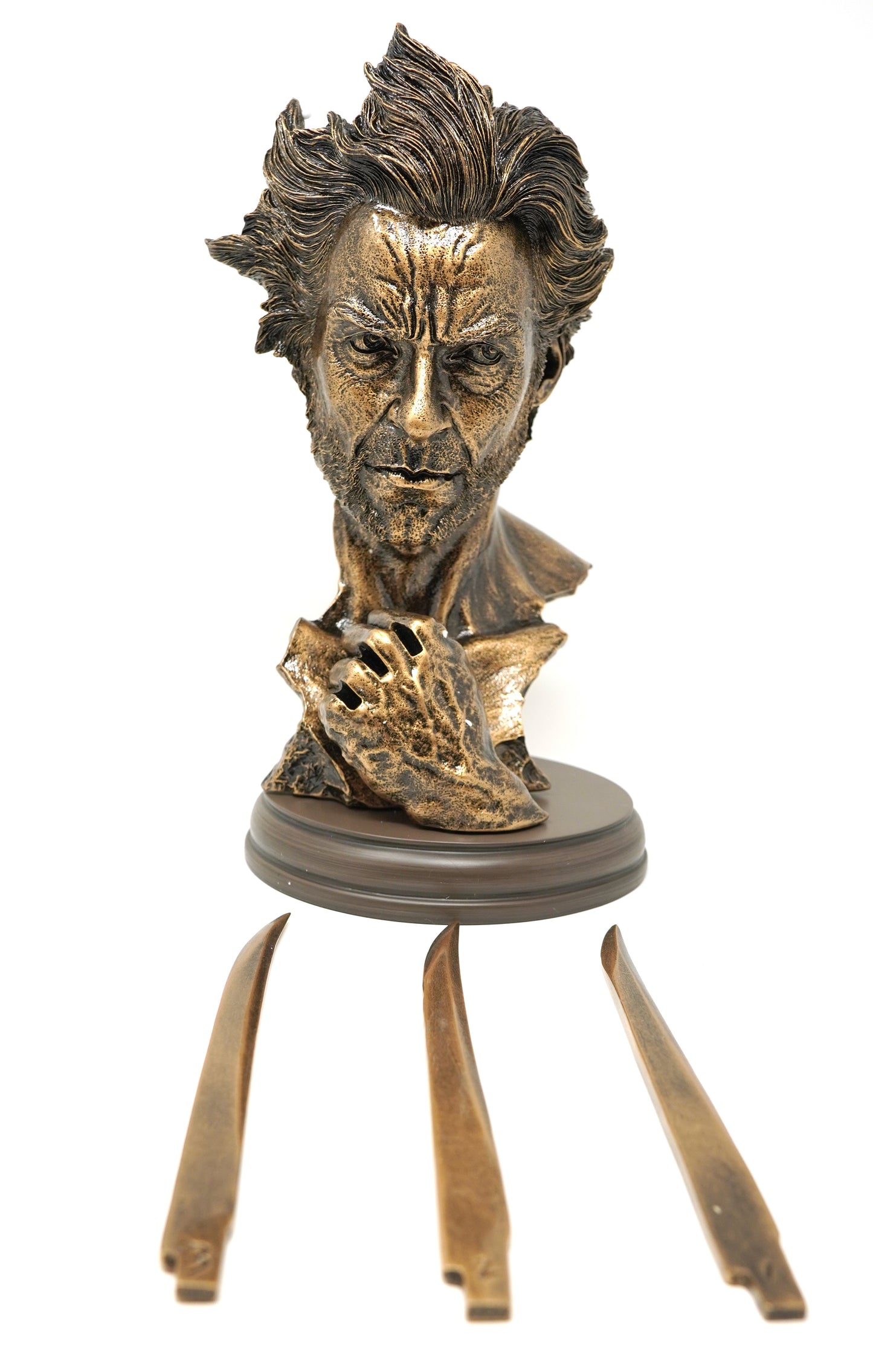 30cm Wolverine "Logan" Regin Statue Action Figure Copper