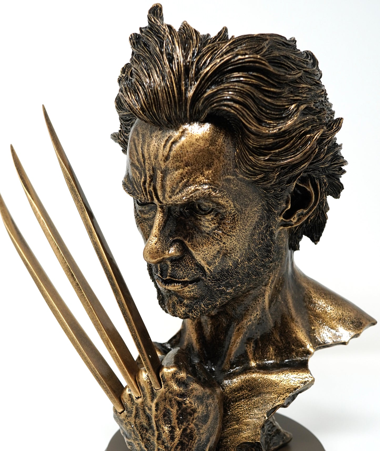 30cm Wolverine "Logan" Regin Statue Action Figure Copper