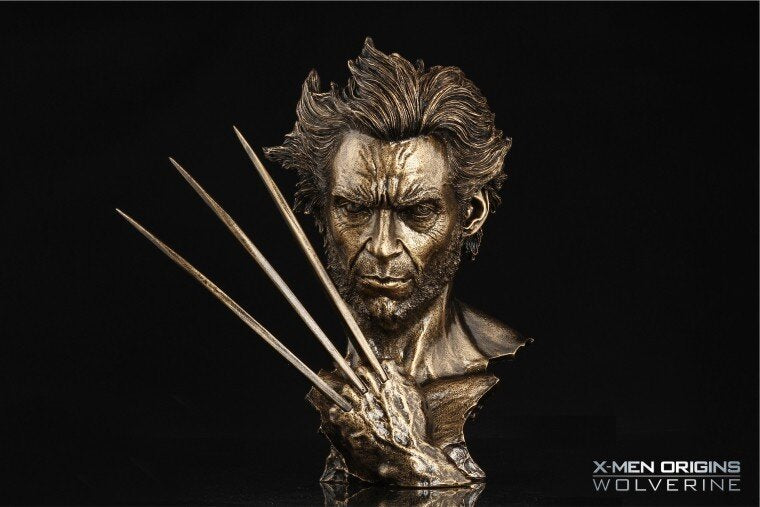 30cm Wolverine "Logan" Regin Statue Action Figure Copper