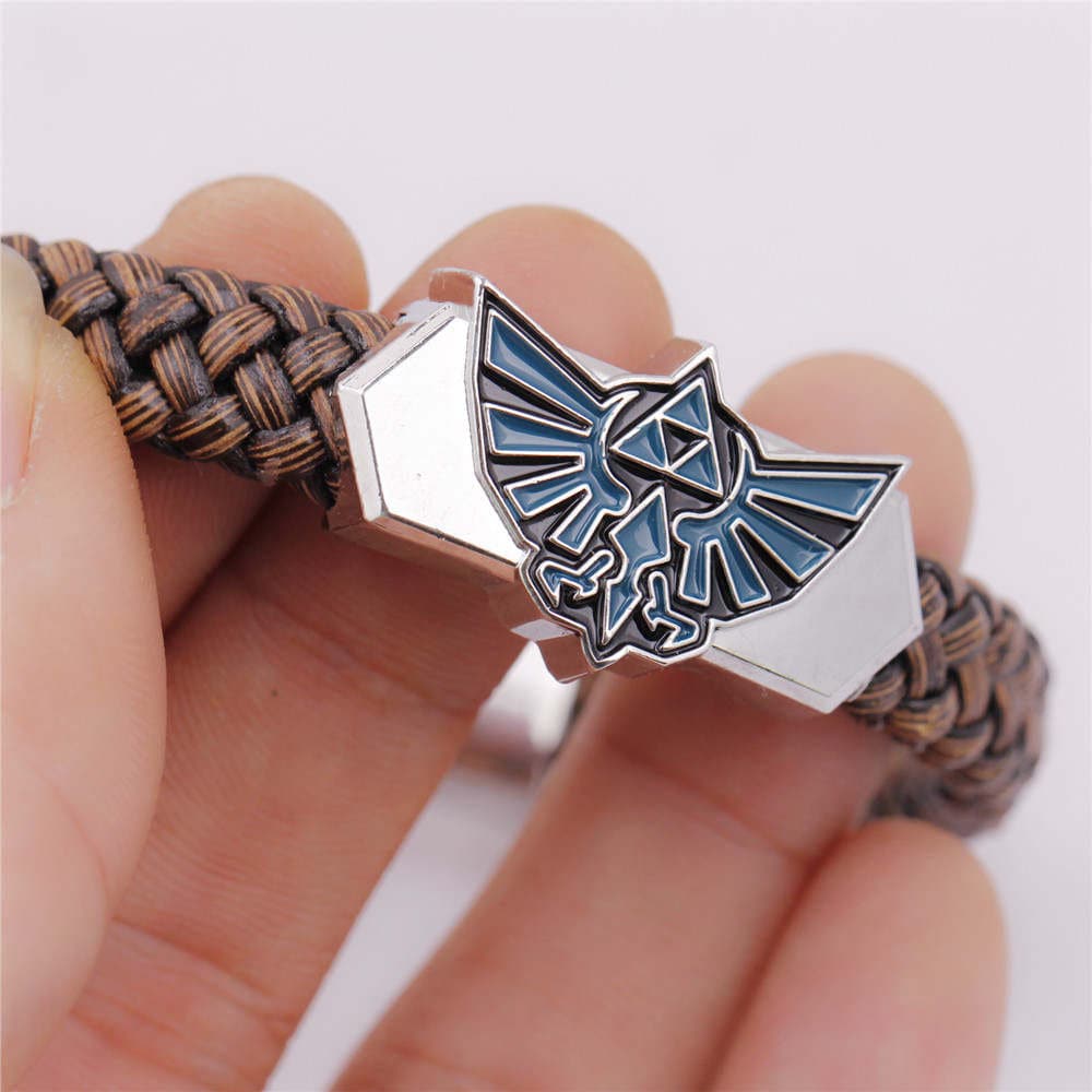 The Legend of Zelda Hyrule Crest Triforce Bracelet