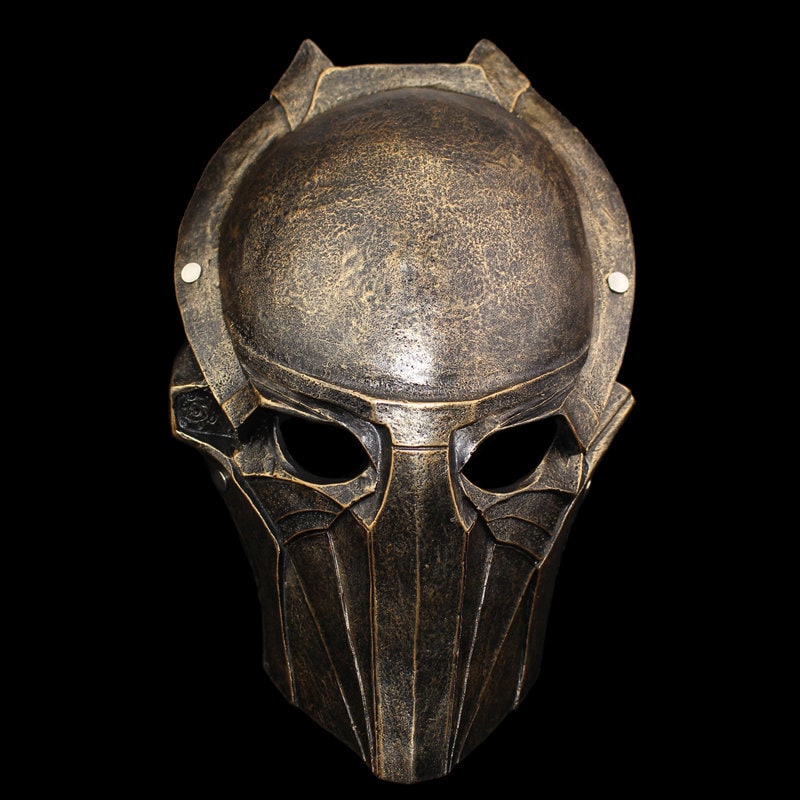 Handmade Knights Templar Full Face Resin Mask Halloween Carnival