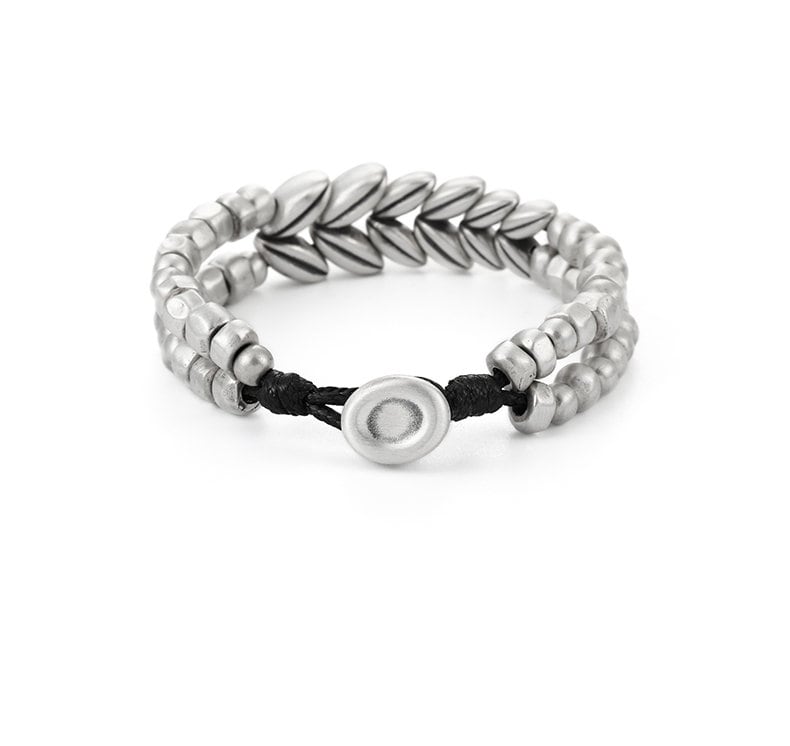 Raw S999 Fine Silver Chain Bracelets Retro Vintage Handmade