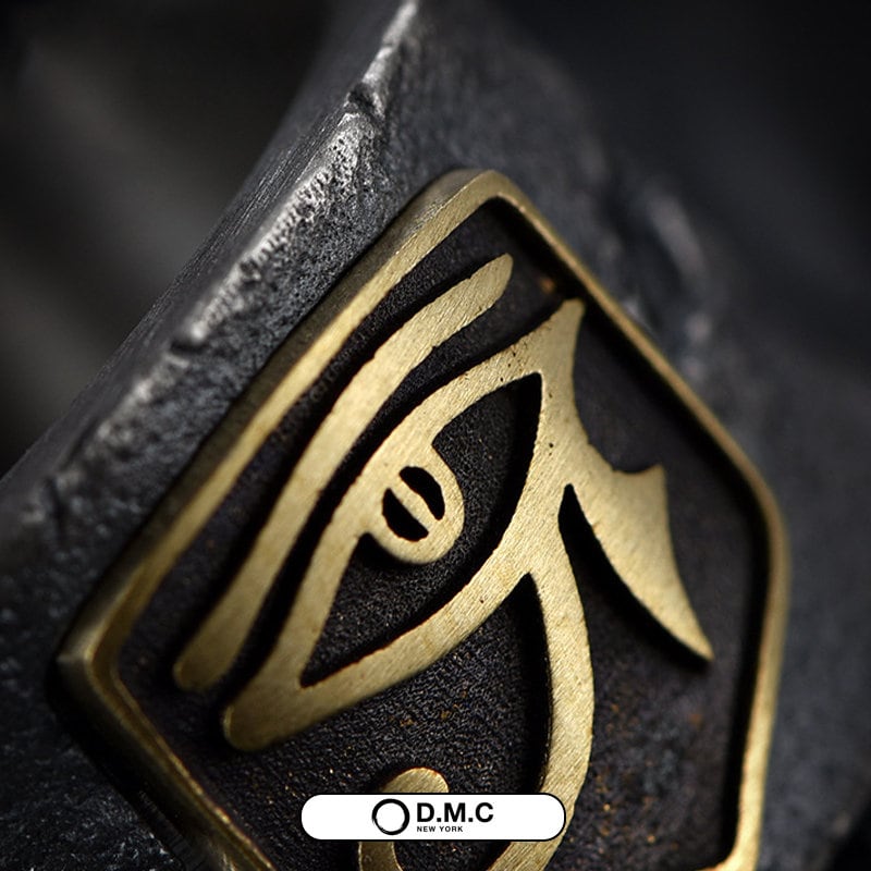 The Eye of Horus Titanium Steel Gothic Ring