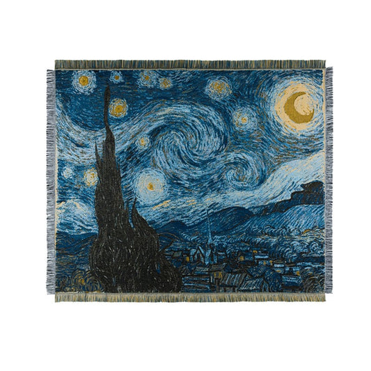 Large size Artist Oil Painting Blanket 84 x 63 Starring Night and more