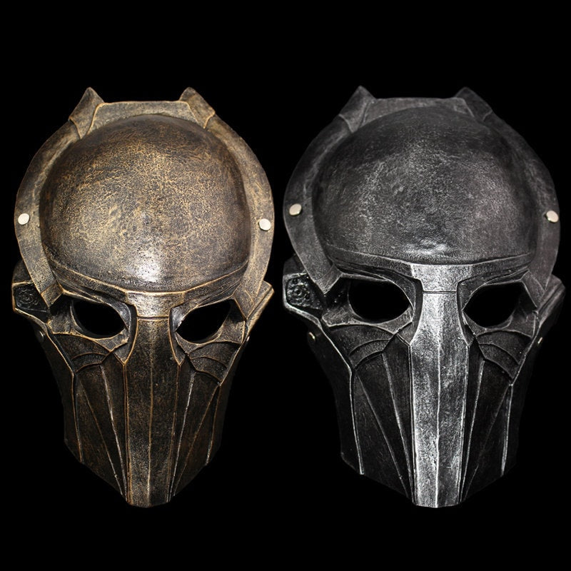 Handmade Knights Templar Full Face Resin Mask Halloween Carnival