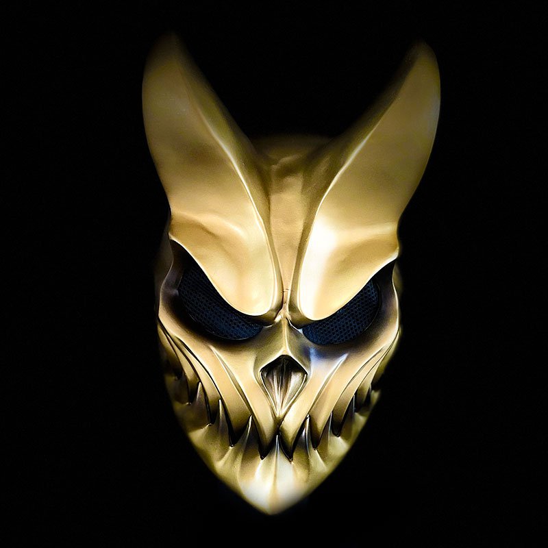 Handmade Halloween Horror Full Face Mask Costume Terminator Devil
