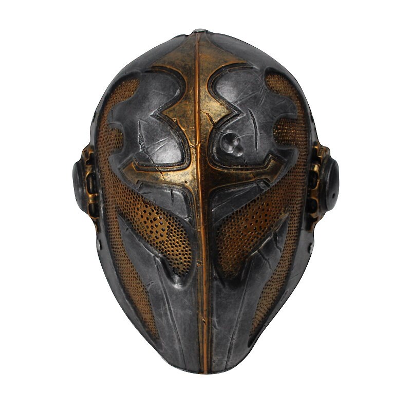 Handmade Knights Templar Full Face Resin Mask Halloween Carnival